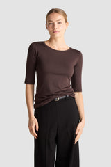 Caline jersey top Ganache