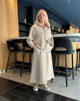 Como twill skirt