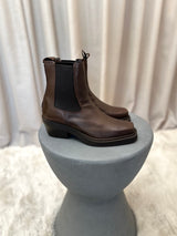 Dusty boots brown