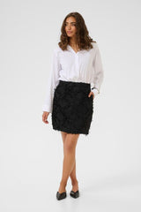Hairy skirt svart