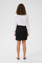Hairy skirt svart