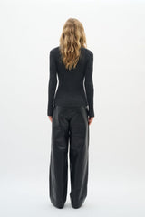 Gia cardigan dark grey melange