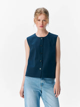 Lisa waistcoat navy