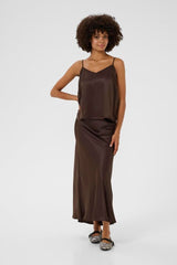 Mollie skirt coffee brown