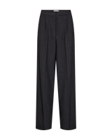 Tailor wide pant grå