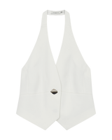 Tailor halterneck-waistcoat