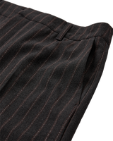 Tailor pants black redstripes