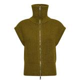 Row Zip Knit Vest