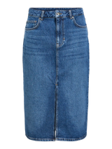 Ellen denimkjol mid blue