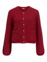 Saggia cardigan röd