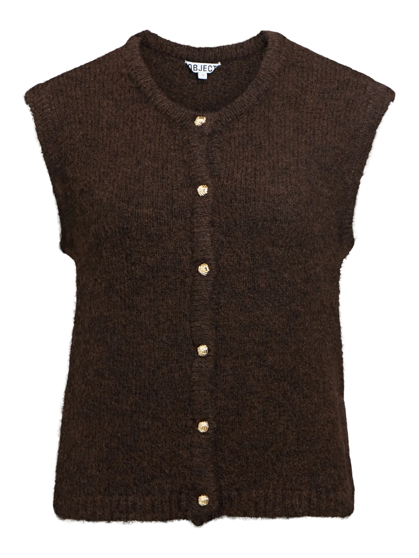 Saggia vest brun Object – Butiken i Tenhult
