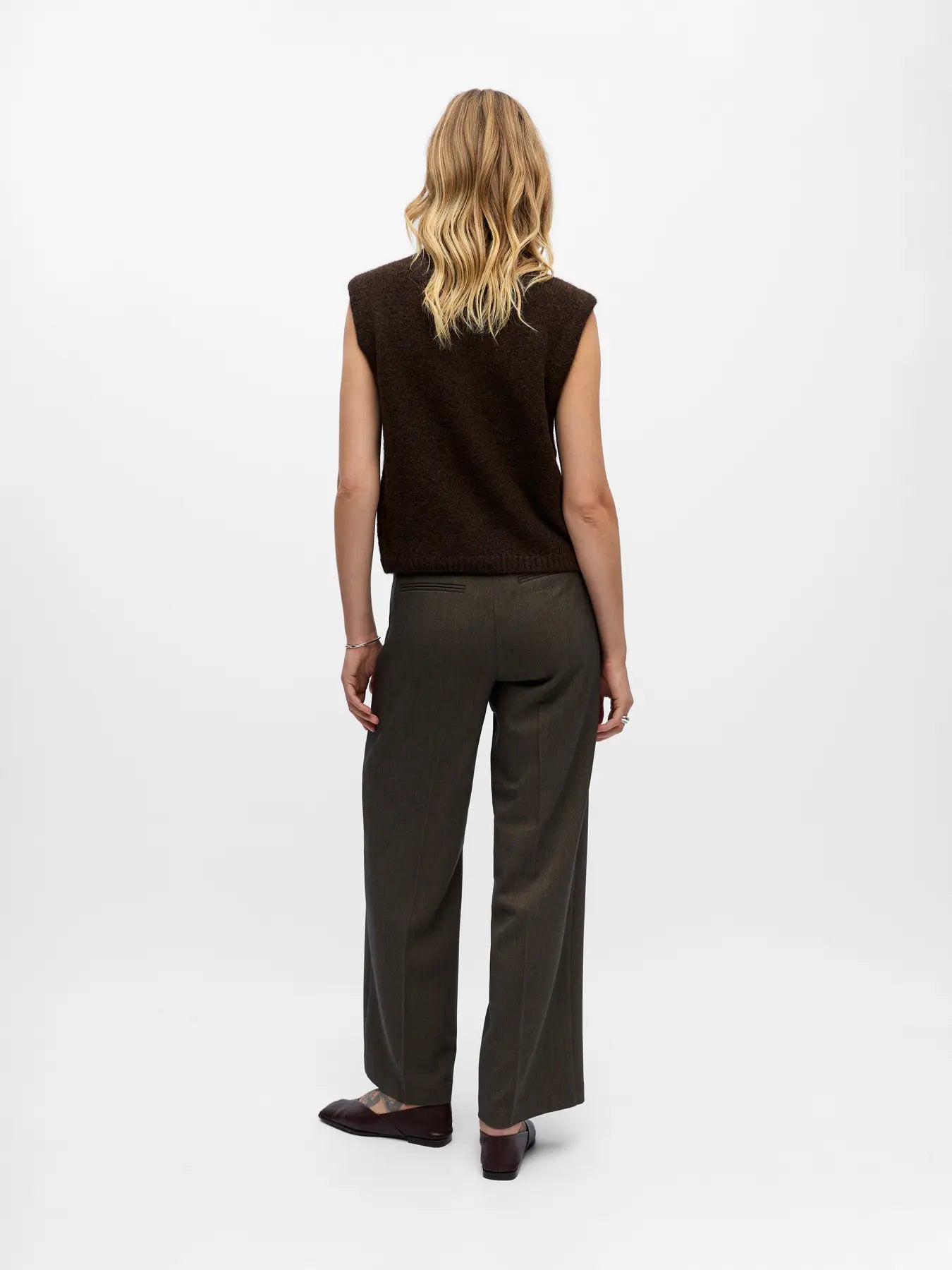 Saggia vest brun Object – Butiken i Tenhult