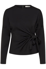 Tri vincent knot blouse