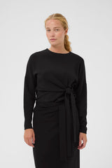 Tri vincent knot blouse