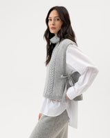 Tolken bib collar grey