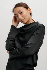 Ayumi blouse dark grey